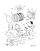 Drum, blower & motor