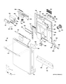 Escutcheon & door assembly