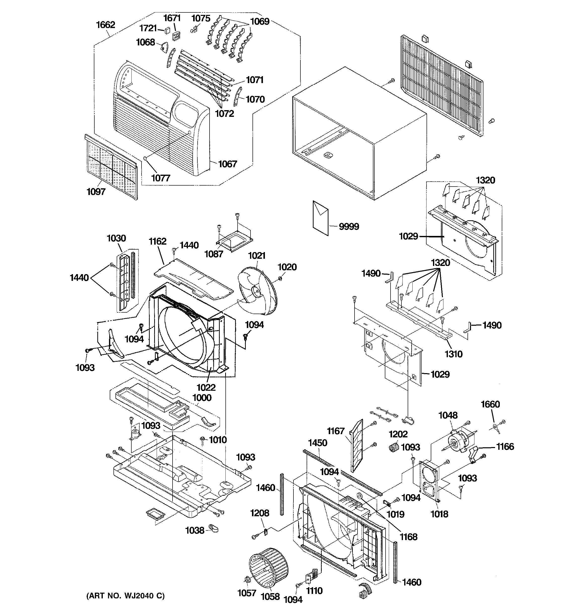 Cabinet & components