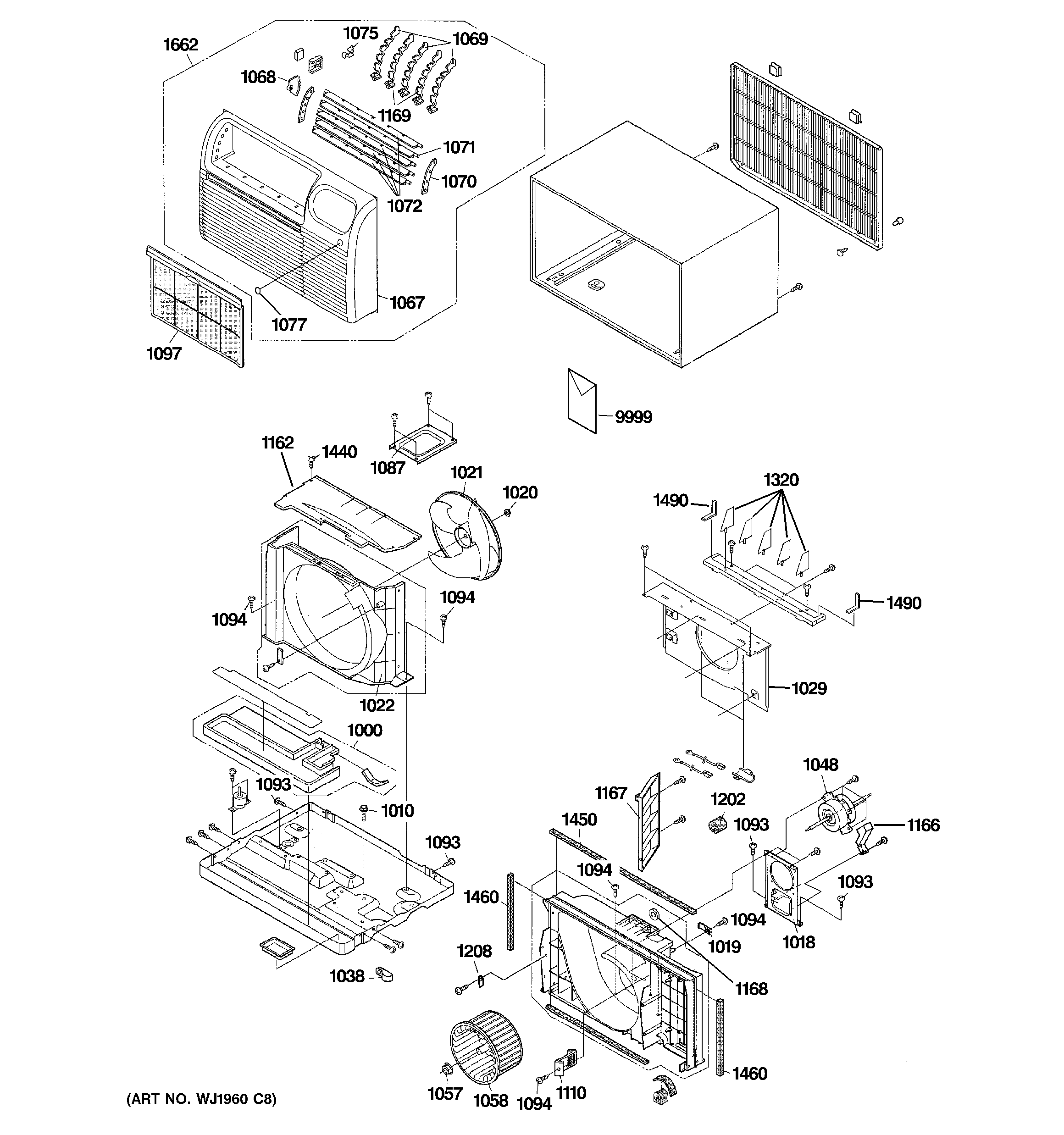 Cabinet & components
