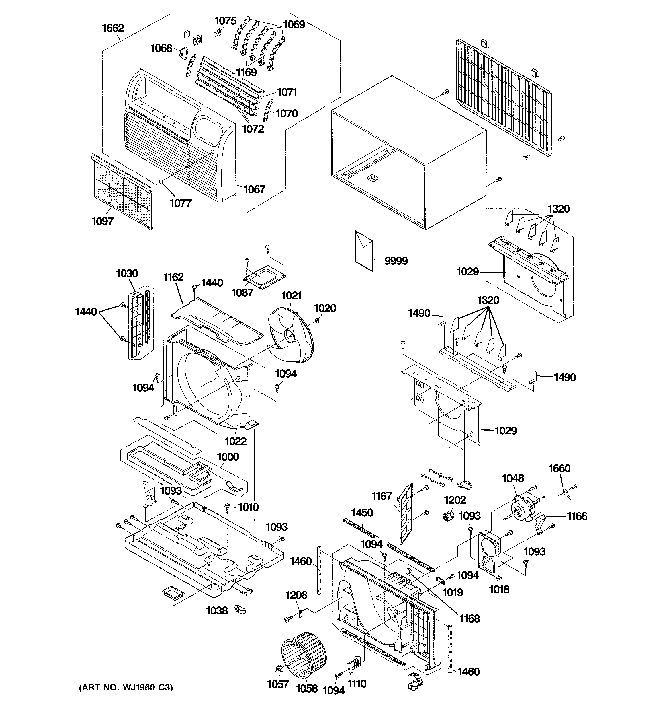 Cabinet & components