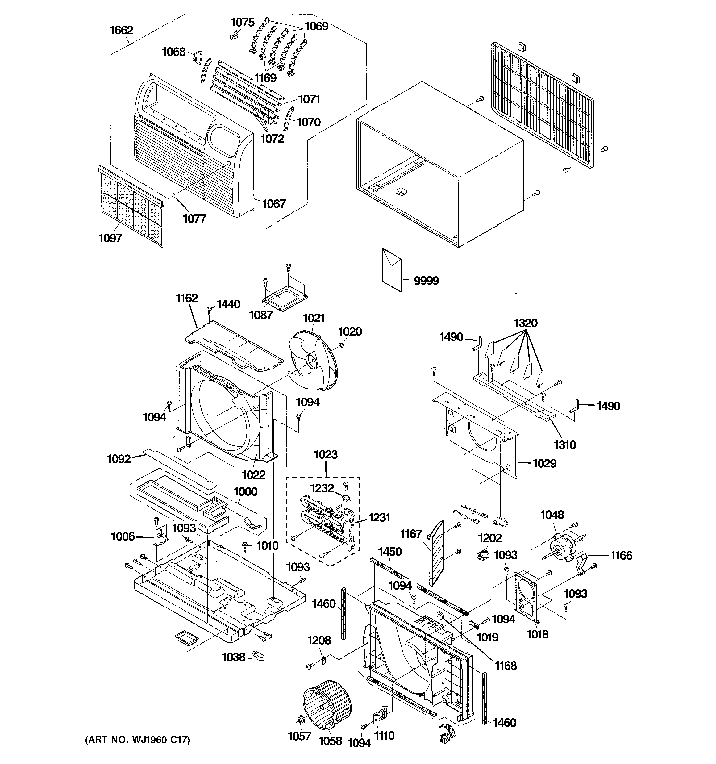 Cabinet & components