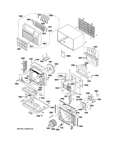 Cabinet & components