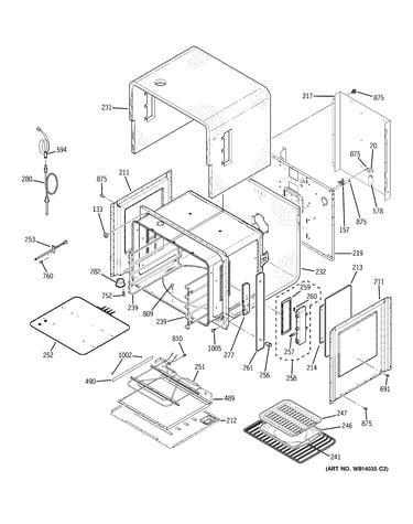 Upper oven