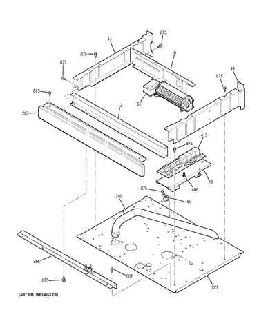 Center spacer