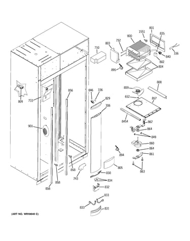 Freezer section