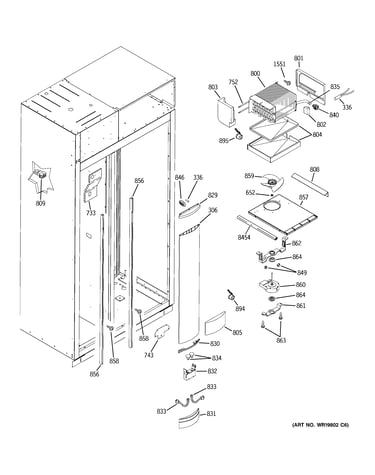 Freezer section