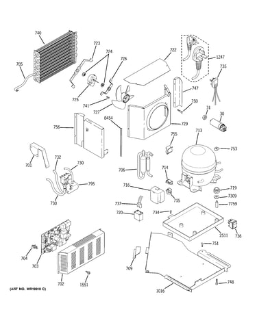Sealed system & mother board