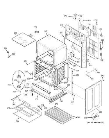 Lower oven