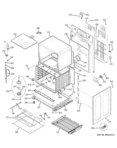 Lower oven