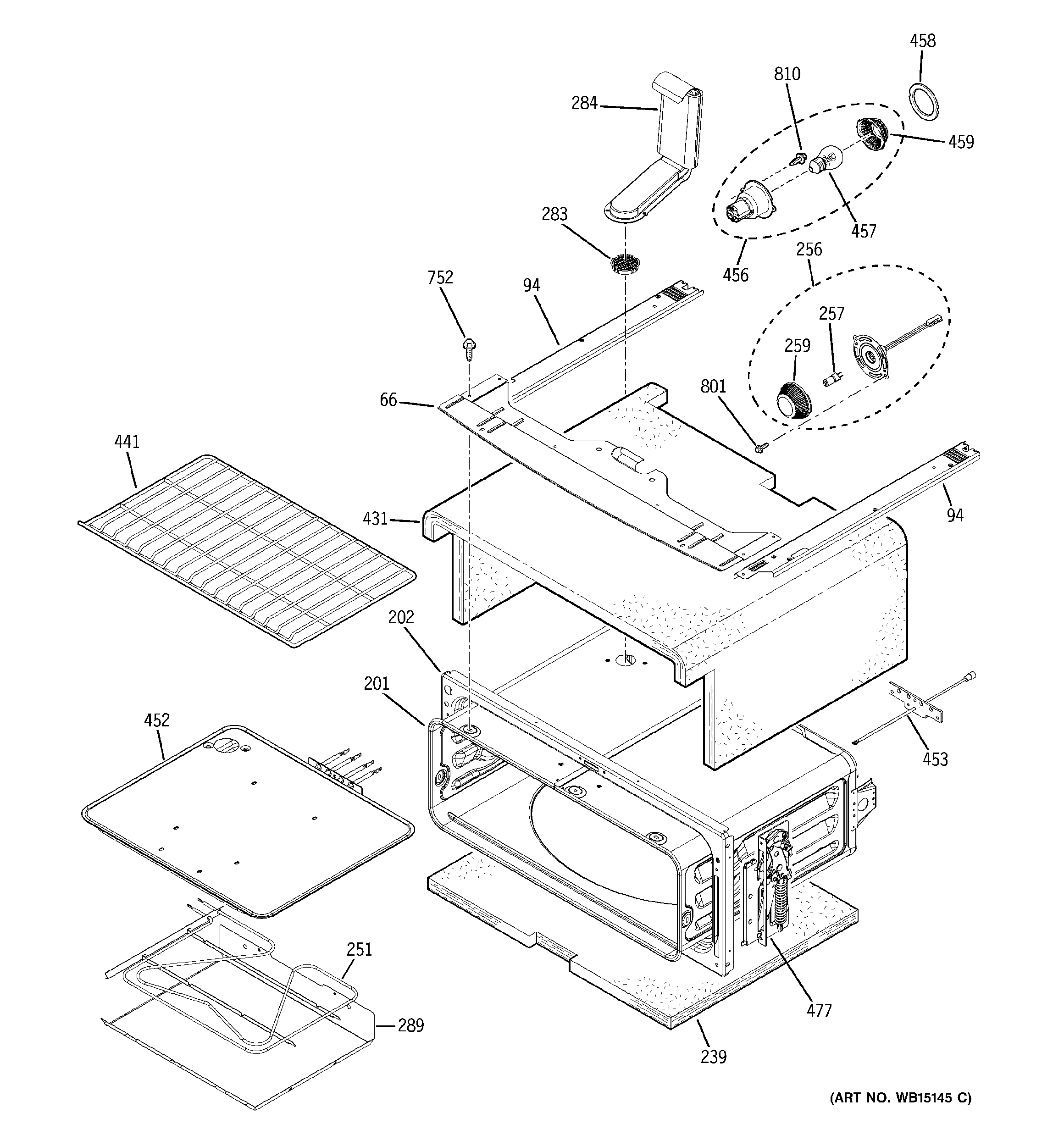 Upper oven