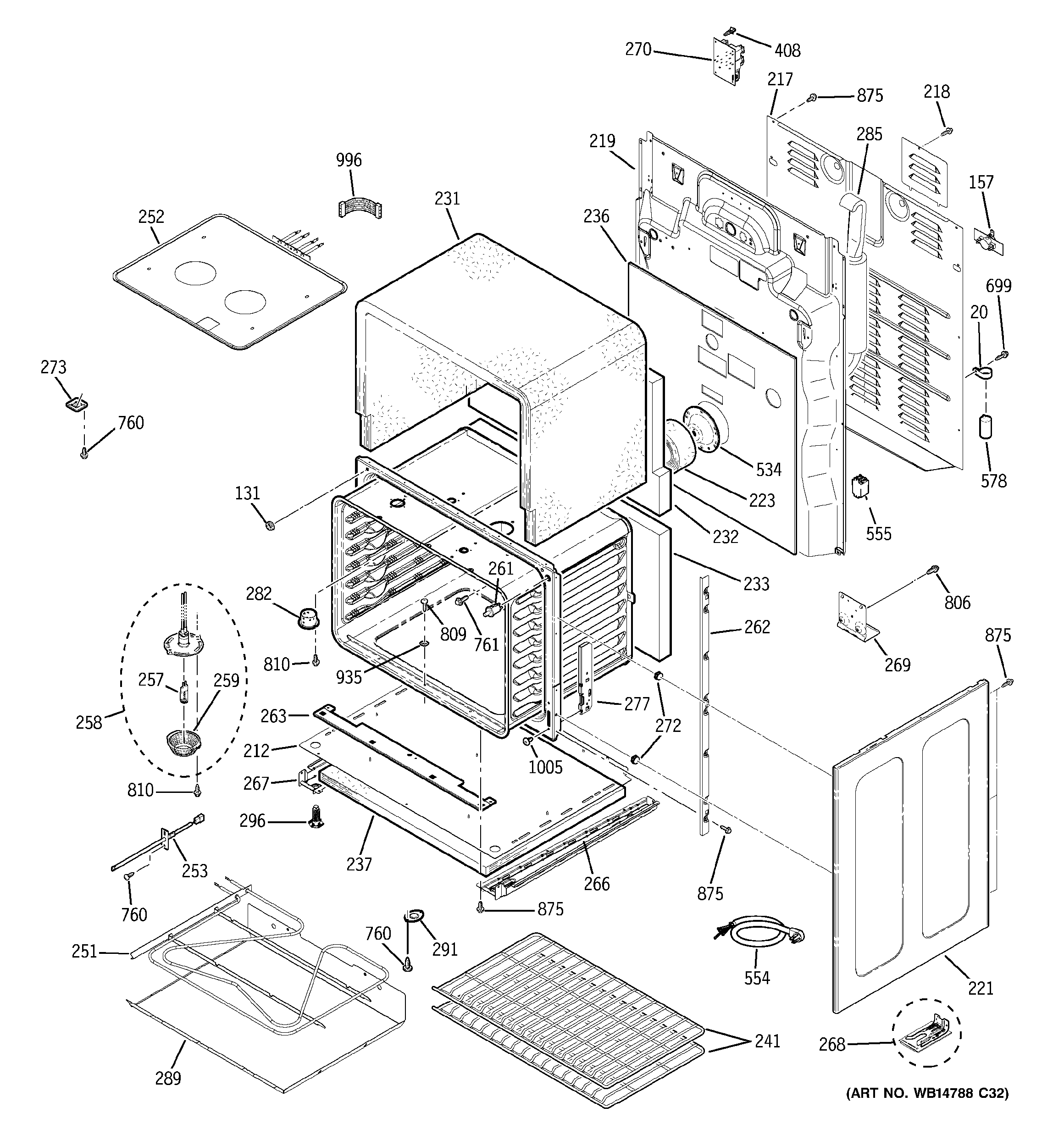 Lower oven
