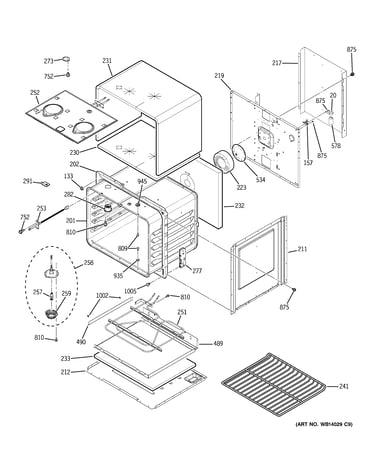 Upper oven