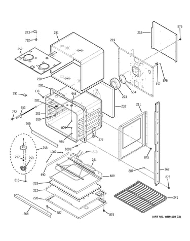 Lower oven