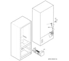 GE PDS20MBSBBB water system diagram