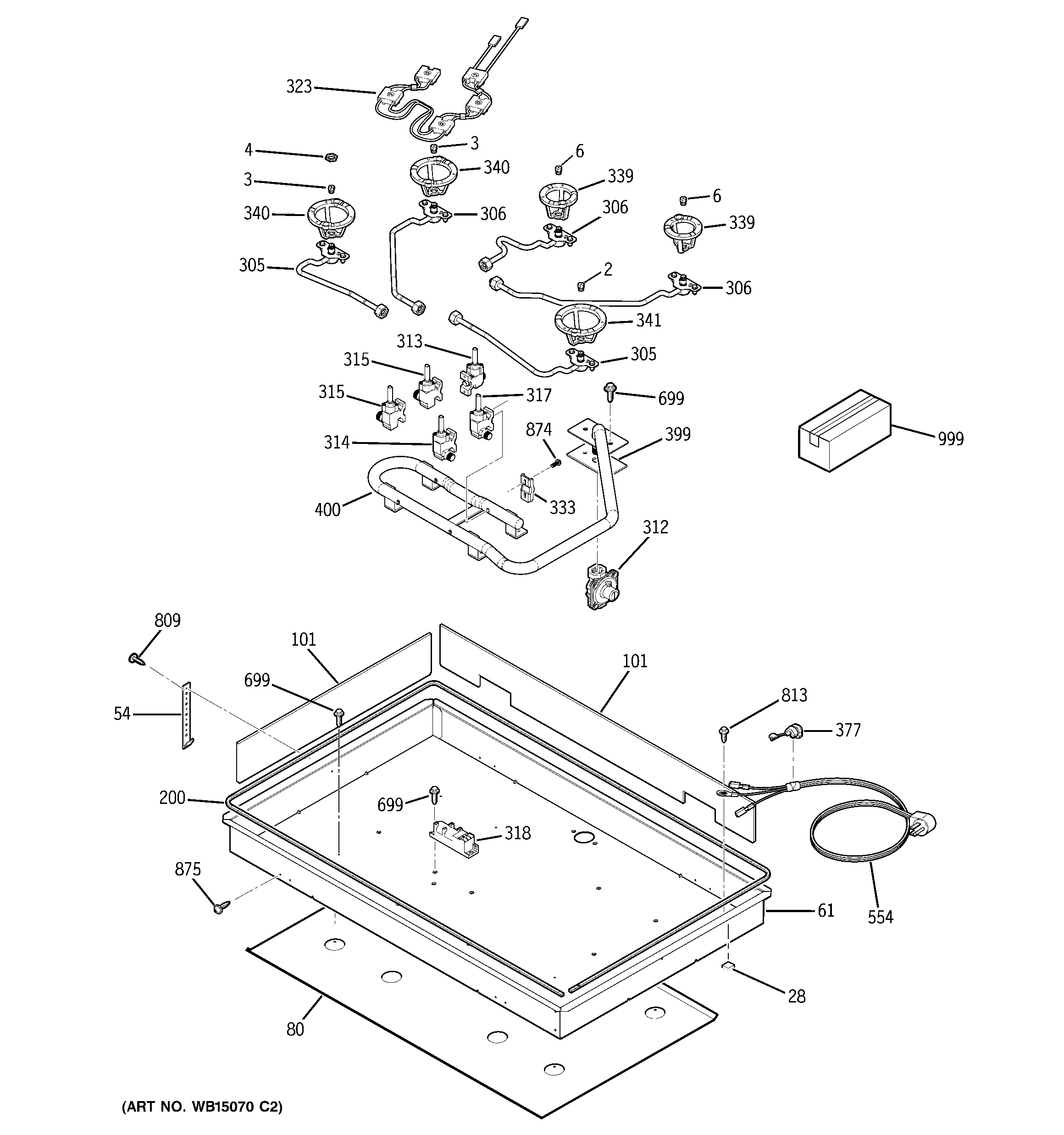 Gas & burner parts