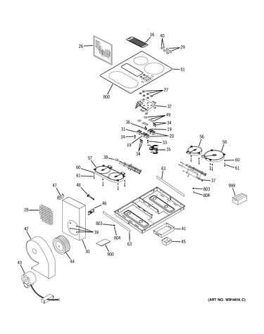 Control panel & cooktop
