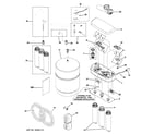 GE PNRQ21RBN00 water filtration system diagram