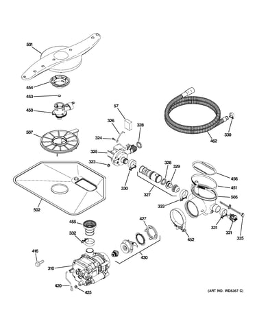 Motor-pump mechanism