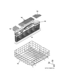 Lower rack assembly