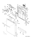 Escutcheon & door assembly