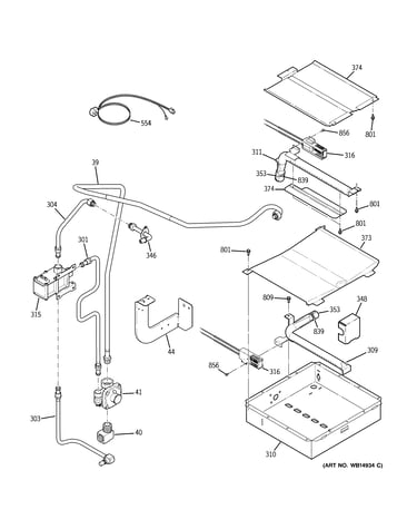 Gas & burner parts