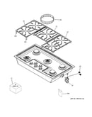 Cooktop appearance parts