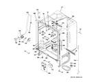 GE GLD4458R10CS body parts diagram