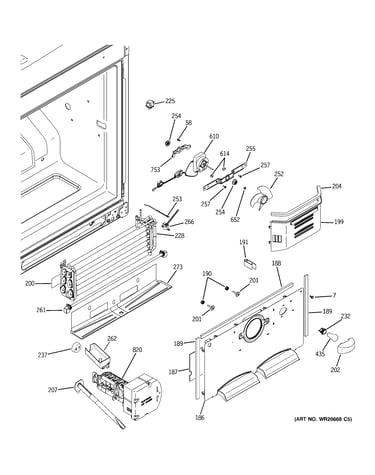 Freezer section