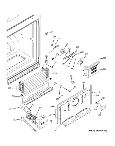Freezer section