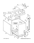 Cabinet, cover & top panel