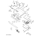 GE JGB600SET1SS gas & burner parts diagram