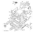 GE JGB600SET1SS body parts diagram