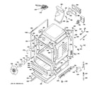 GE JGB810SET1SS body parts diagram