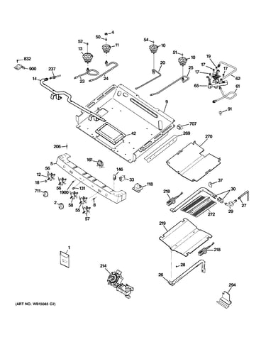 Gas & burner parts