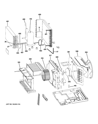 Base pan & unit parts