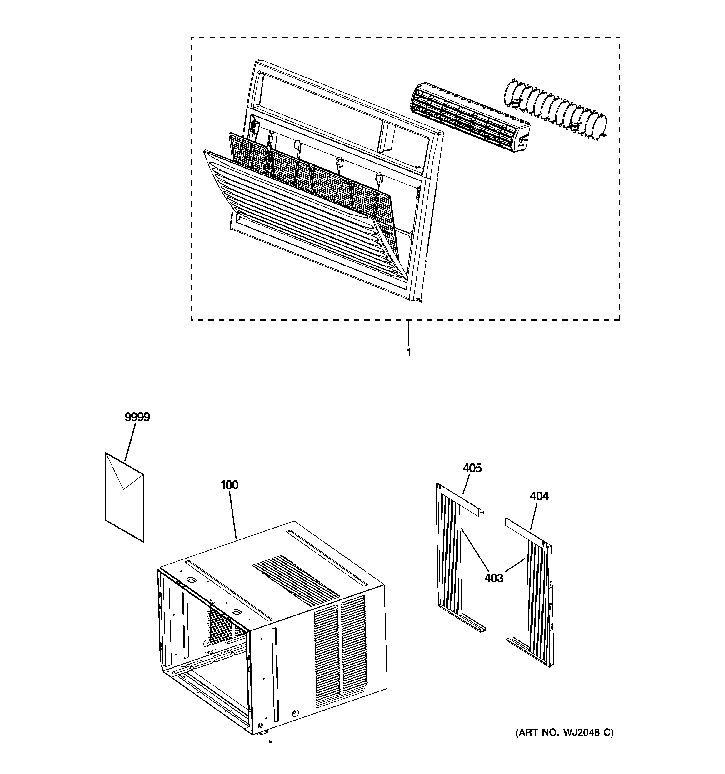 Grille & chassis parts