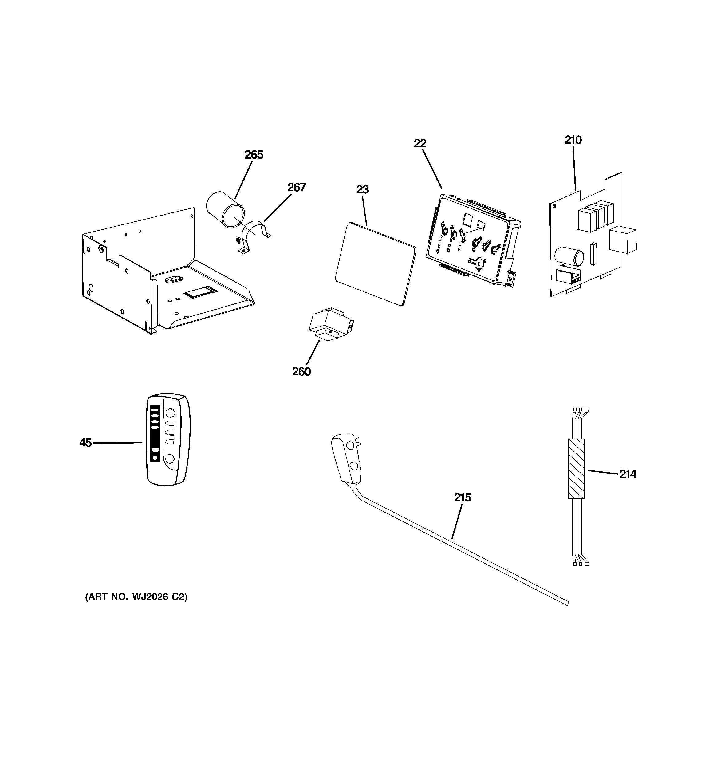 Control parts