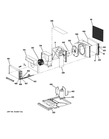 Base pan & unit parts
