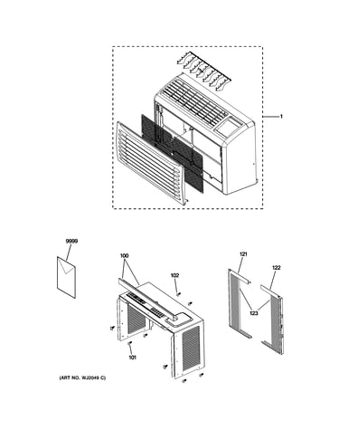 Grille & chassis parts