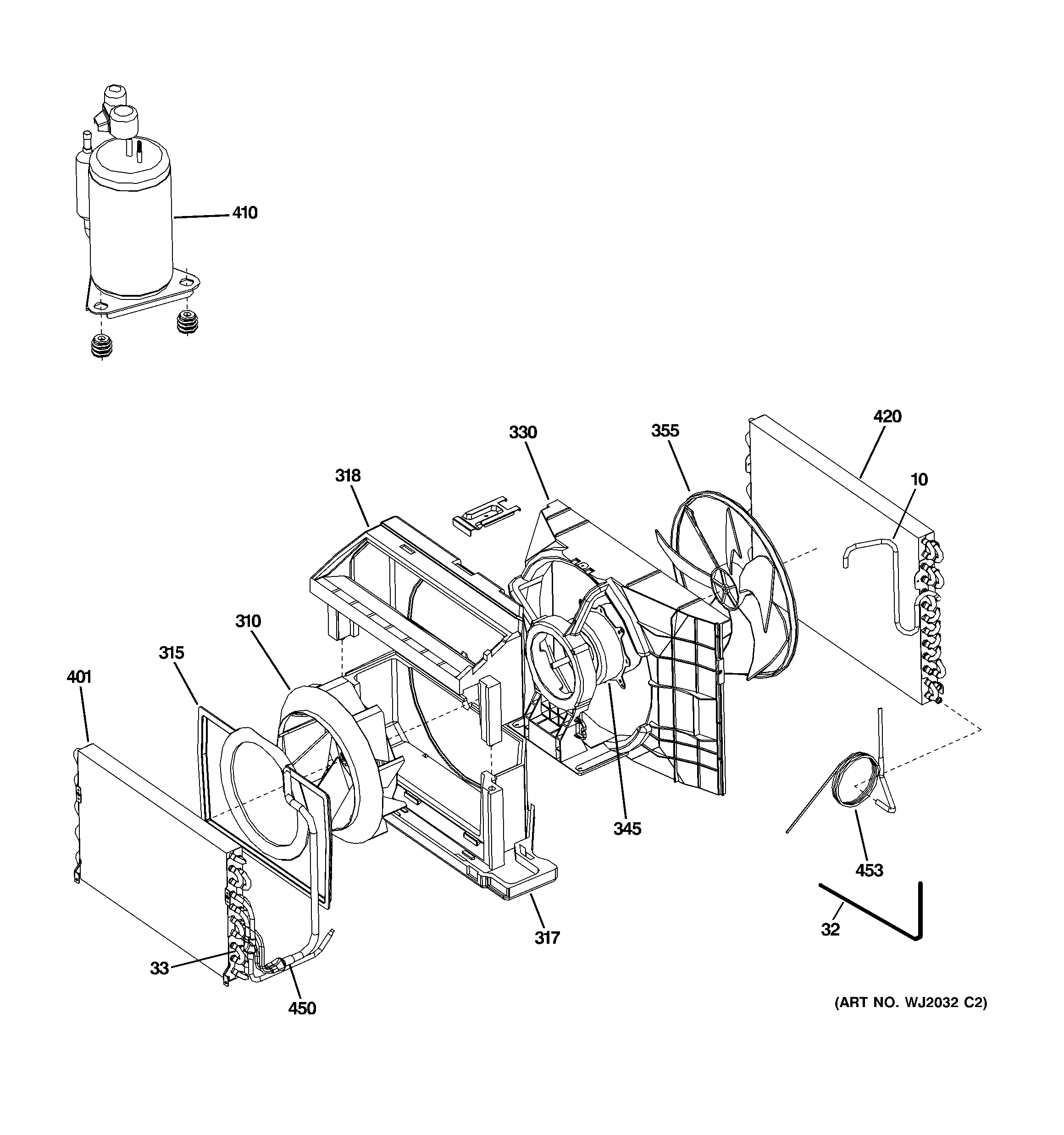 Base pan & unit parts