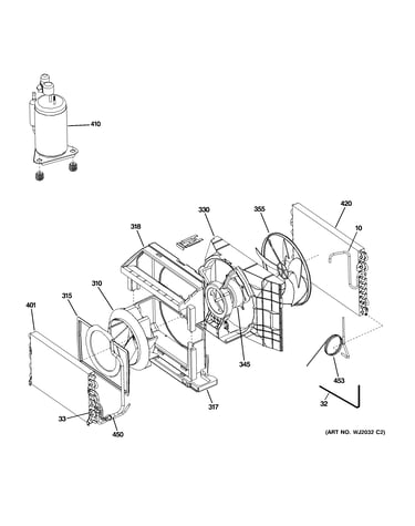 Base pan & unit parts