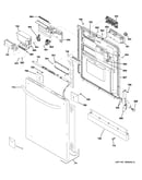 Escutcheon & door assembly