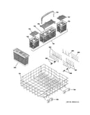 Lower rack assembly