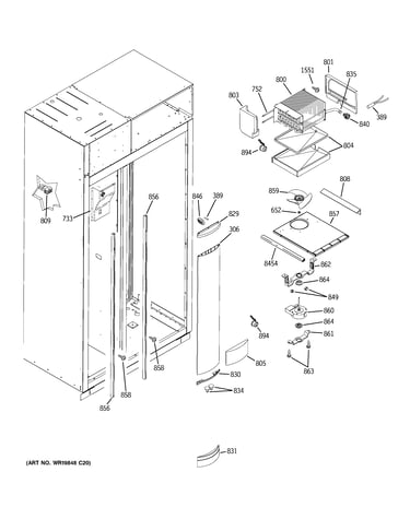 Freezer section