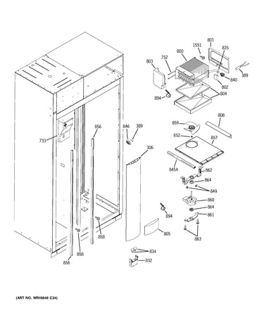 Freezer section