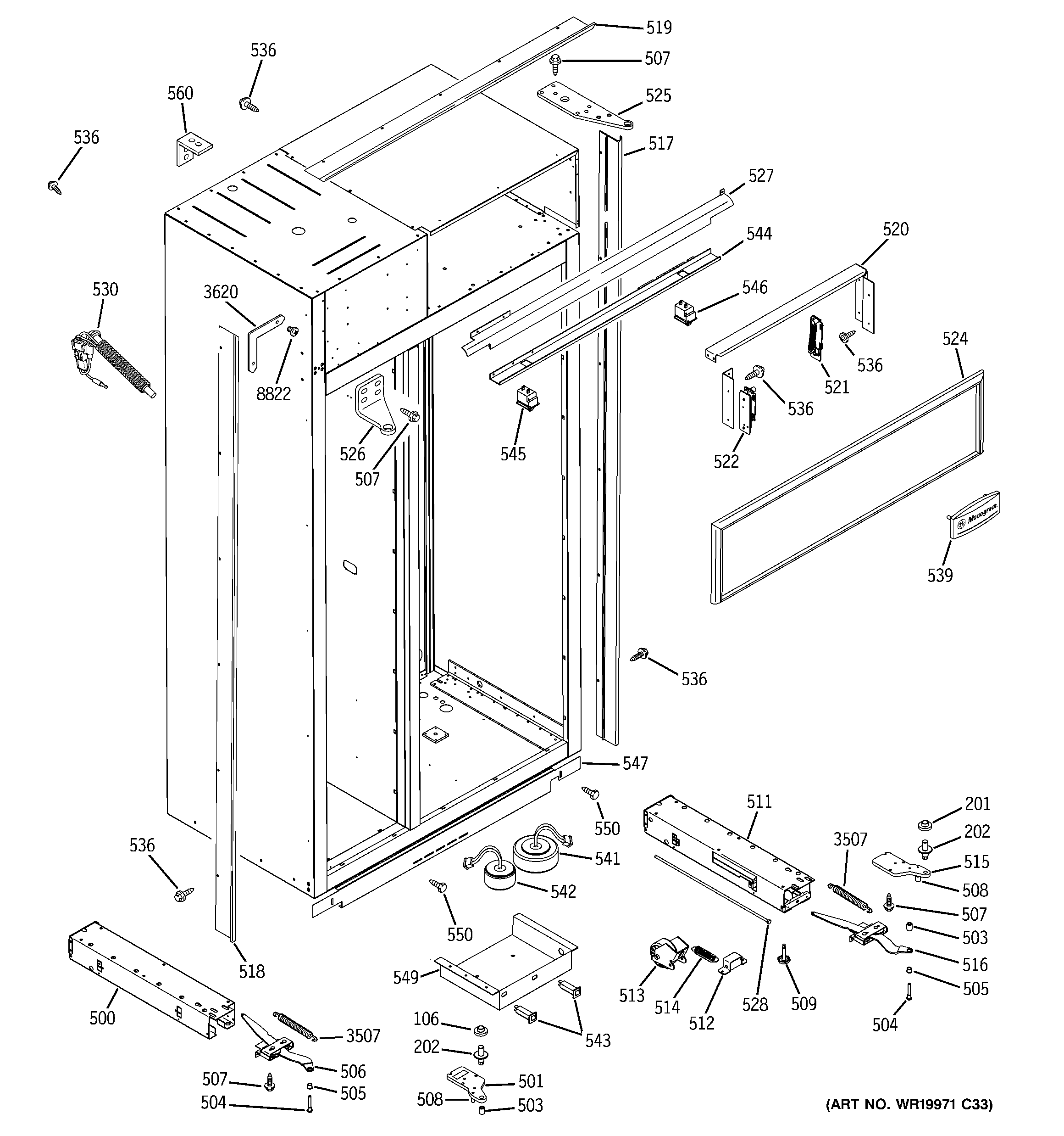 Case parts