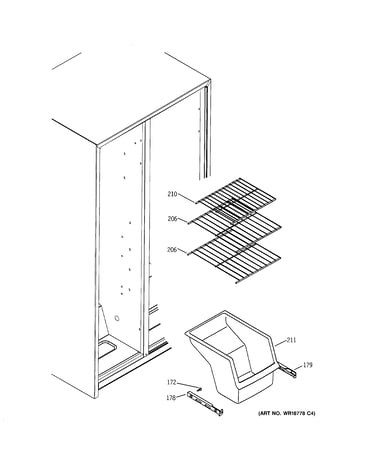 Freezer shelves