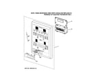GE JTP90SM2SS microwave control panel diagram