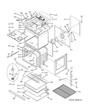 Body with microwave support